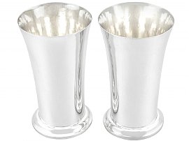 Vintage Silver Vases UK 