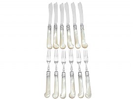 Mother of Pearl Cutlery Service