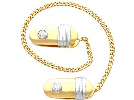 Diamond Tie Pin Gold UK