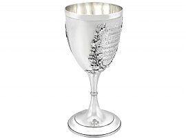Victorian Goblet in Sterling Silver 