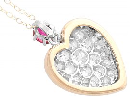 heart pendant with Diamonds