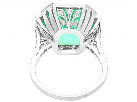  Emerald and Diamond Ring 1930s