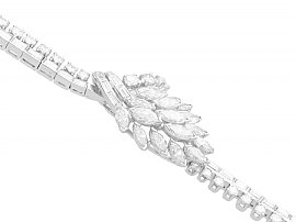 1950s Diamond Bracelet Platinum