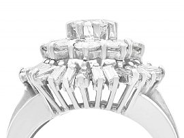 Diamond Cluster Ring Vintage