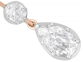 Pear Cut Diamond Earrings UK