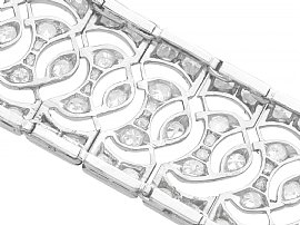 Luxury Diamond Bracelet Art Deco