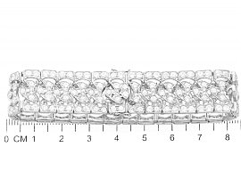 Luxury Diamond Bracelet Art Deco
