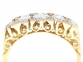  Five Stone Diamond Ring