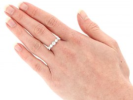 Five-Stone Round Brilliant Diamond Ring