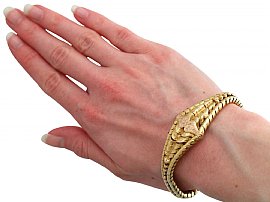 Victorian Gold Bracelet Boxed 