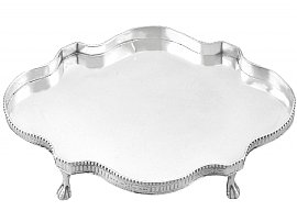 Newcastle Sterling Silver Teapot Stand by John Langlands I & John Robertson I - Antique George III (1782); C6515