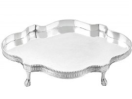 Antique Silver Teapot Stand