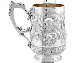 Victorian Silver Christening Mug