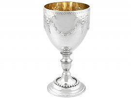 Sterling Silver Goblet - Antique George III (1774)