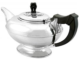 1930s Silver Teapot