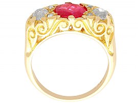antique ruby ring