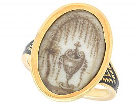 Georgian Mourning Ring for Sale