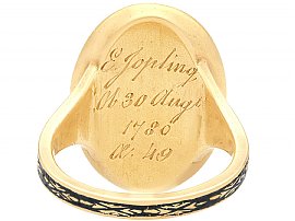 Georgian Mourning Ring