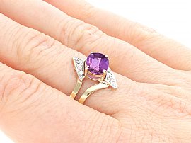 Pink Sapphire Ring in Gold