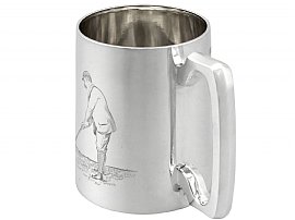 Sterling Silver Golfers Mug