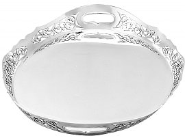 Silver Gallery Tray UK Antiques 