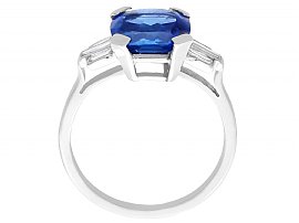 Ceylon Sapphire Art Deco Ring