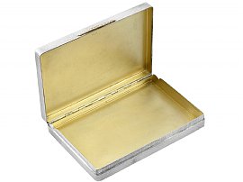 George V Silver Box