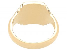 Gold Signet Ring 