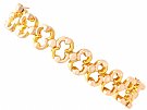 9ct Yellow and Rose Gold Expandable Bracelet - Antique Circa 1910