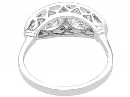 Diamond Dress Ring in White Gold