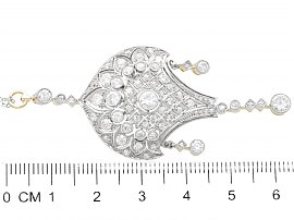 Antique diamond pendant