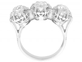 Diamond Palladium Ring 