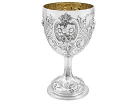 1860s Silver Goblet