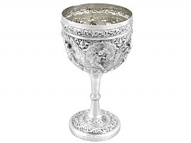 20th Century Silver Goblet