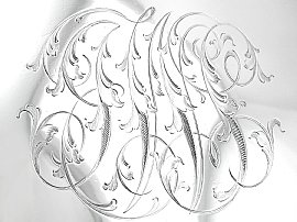 Sterling Silver Tyg engraving 