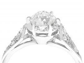 1930s Diamond Engagement Ring Antique