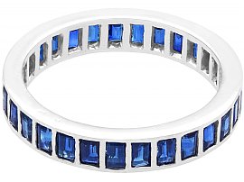 Vintage Sapphire Eternity Ring