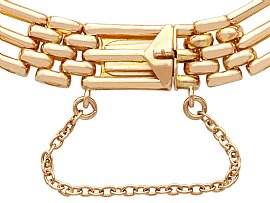 Antique Gate Bracelet Safety Chain 