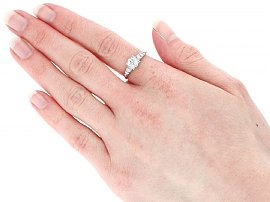 Shoulder Set Engagement Ring