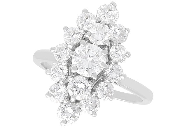 Marquise Diamond Ring Vintage
