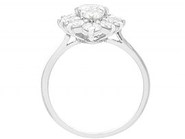 Marquise Shaped Multi Diamond Ring