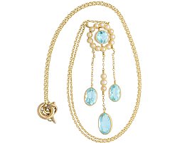 Aquamarine Jewellery Set