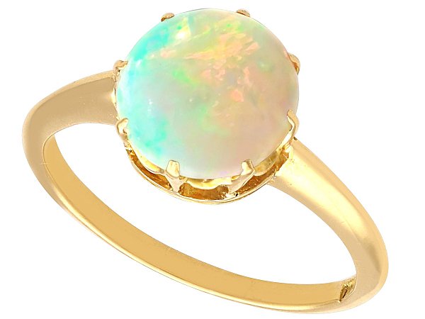 19th Century Opal Ring for Sale 