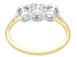 Yellow Gold Diamond Trilogy Ring