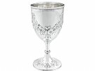 Sterling Silver Goblet - Antique Victorian (1869)