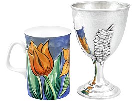 English Sterling Silver Goblet