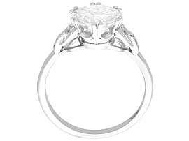 Vintage Diamond in Contemporary Solitaire Setting