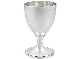 18th Century Goblet Sterling Silver