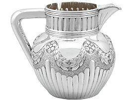 Sterling Silver Water Jug - Antique Victorian (1894)