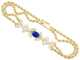 Sapphire and Diamond Bracelet 